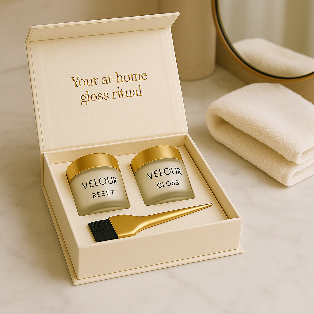 VELOUR Shine & Reset Gloss Kit - $45